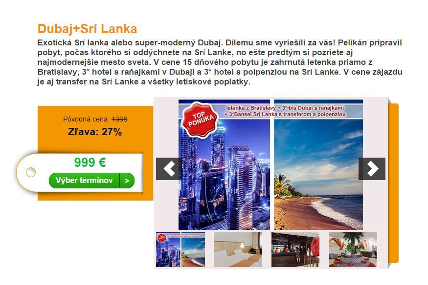 Pobyt na Srí Lanke