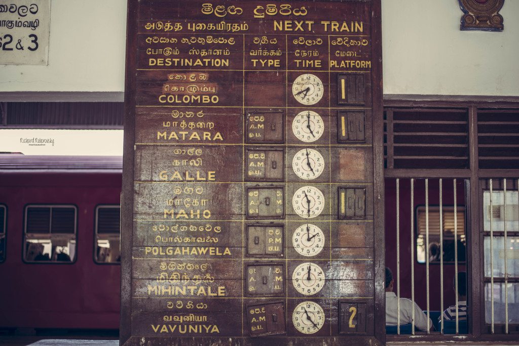 vlaková stanica v Anuradhapura