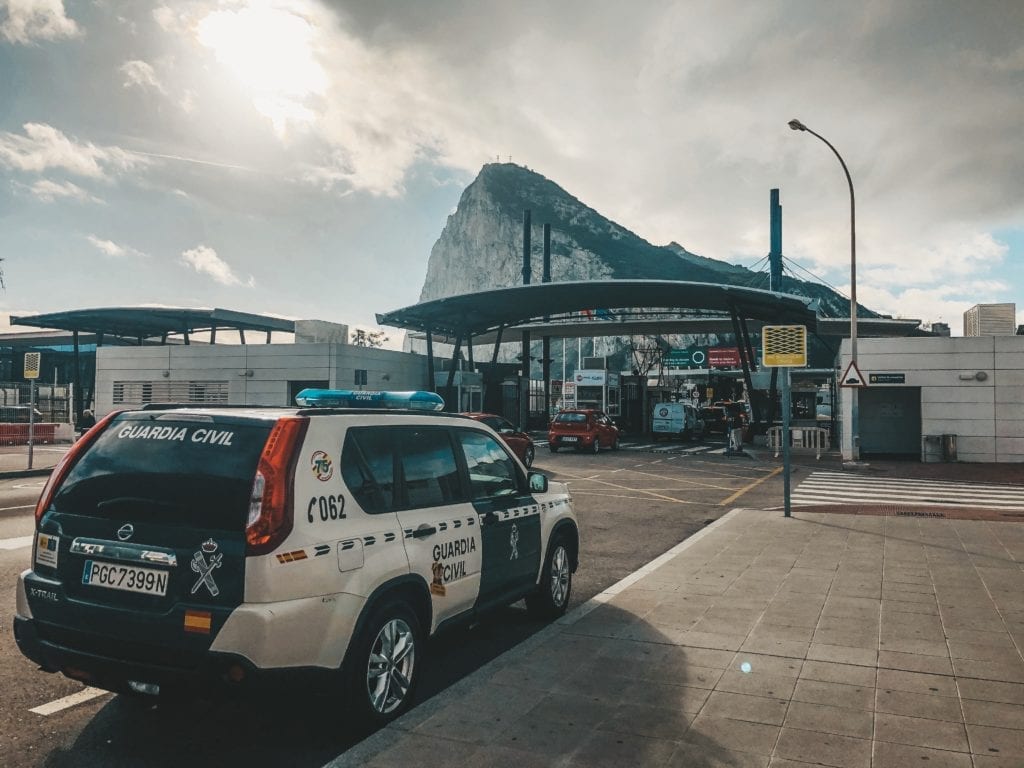 gibraltár a hraničný prechod
