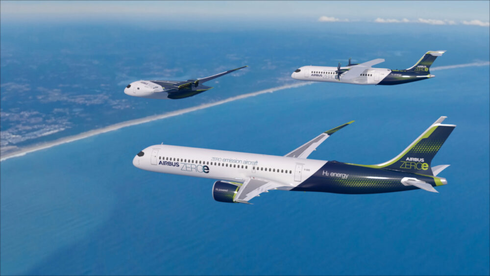 Budúcnosť bezemisného lietania? Airbus ukázal tri koncepty vodíkového lietadla