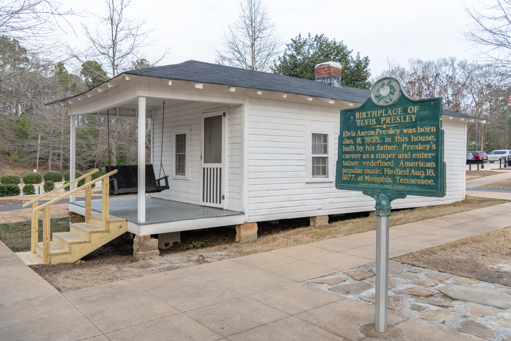 Tupelo, Mississippi Elvisov rodný dom