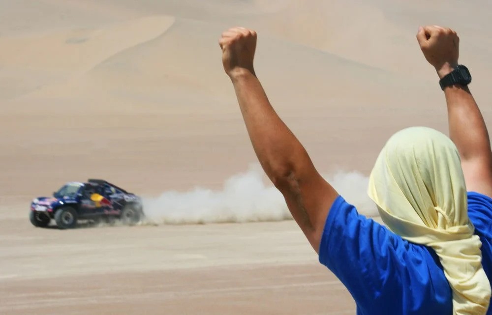 saudska arabia rally dakar auto muz pust
