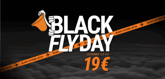 BLACK FLYDAY od 19€: Nezmeškaj akciu roka na letenky do celého sveta