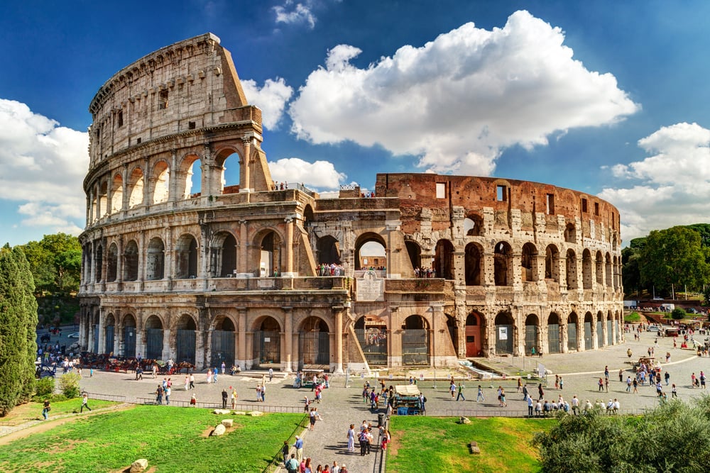 Colosseum,In,Rome,,Italy.,Ancient,Roman,Colosseum,Is,One,Of Bestsellery od 39€: výpredaj TOP európskych destinácií
