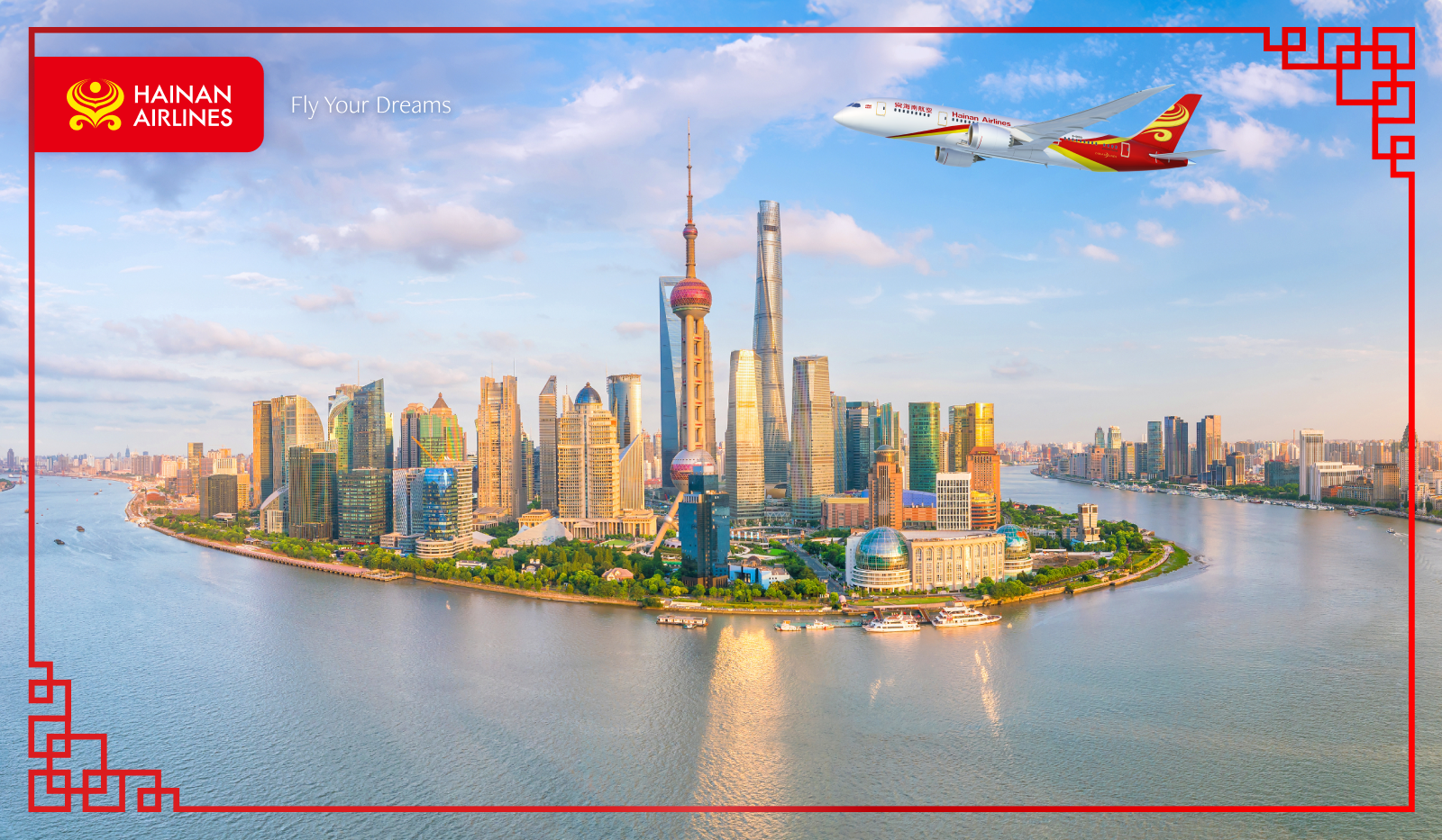 Zaži 5-hviezdičkový komfort. Niekoľko skvelých dôvodov, prečo letieť s Hainan Airlines