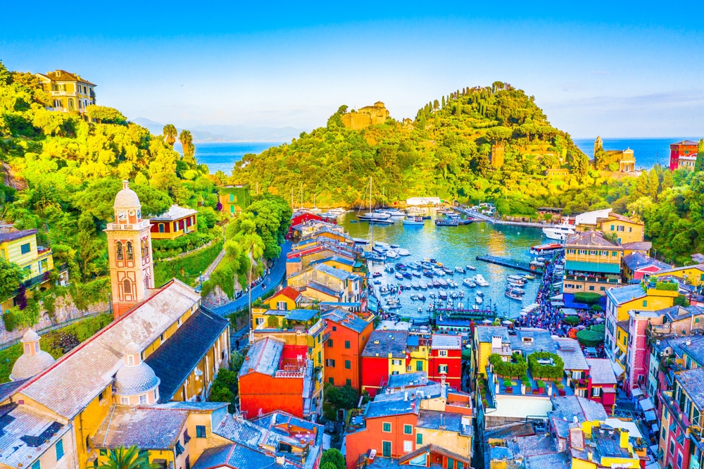 talianske mesto portofino