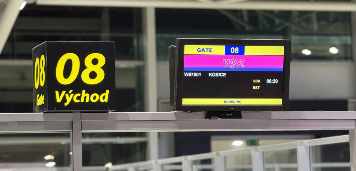 O 35 minút pristávame! Takto sa lieta na novej linke Bratislava – Košice s Wizz Air