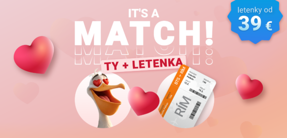 Leť do celej Európy od 39€: zamiluj sa do TOP destinácií