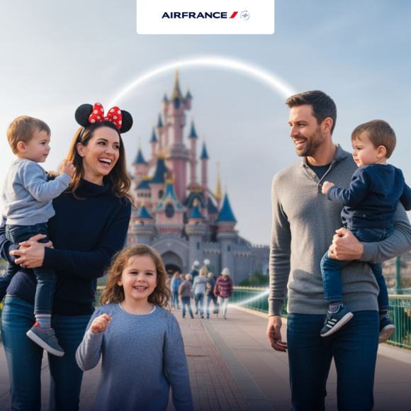 SÚŤAŽ: Vyhraj magický výlet do Disneylandu v Paríži s Air France/KLM