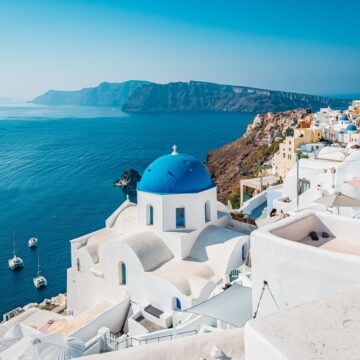 Oia,Views,,An,Iconic,Sunset,Feature,Of,The,Greek,Island mykonos a more