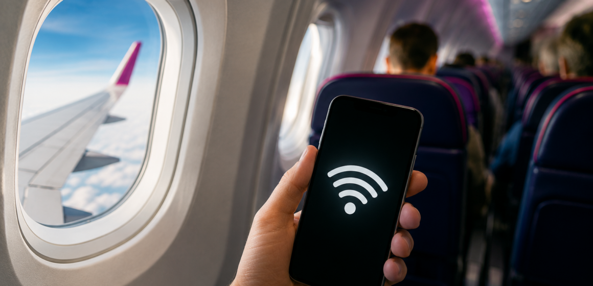 Koniec režimu Lietadlo. Wizz Air chystá palubnú Wi-Fi od Starlinku a mení pravidlá nízkonákladového lietania